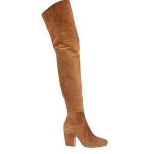 Thigh-High Suede Vic Matie Brown Boots